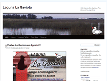 Tablet Screenshot of lagunalagaviota.com.ar